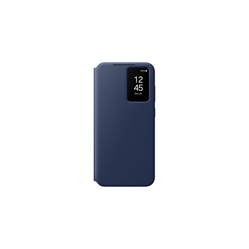 Folio Samsung Galaxy S24 FE S View Cover avec fenêtre transparente Bleu
