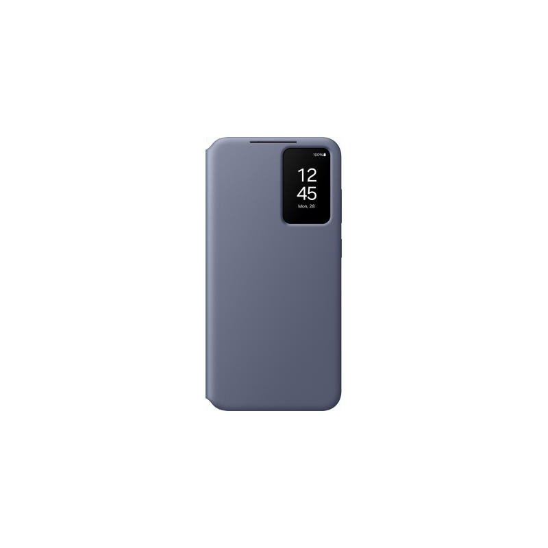 Folio Samsung Galaxy S24+ S View Cover avec fenêtre transparente Violet