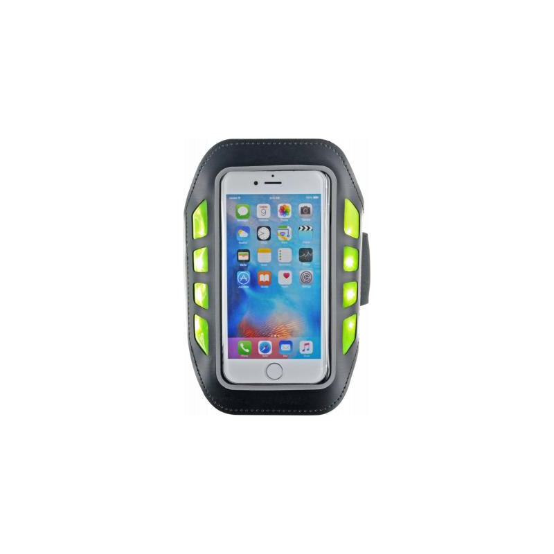 Brassard Sport Universel L LED jusqu'à 5.5" Noir