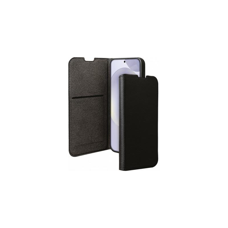 Folio Samsung Galaxy S25 Wallet Fonction Stand Noir - Certifié GRS