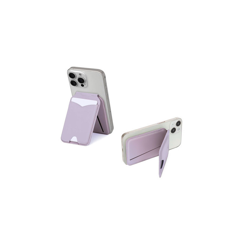 Porte-cartes MagSafe avec Miroir Lilas