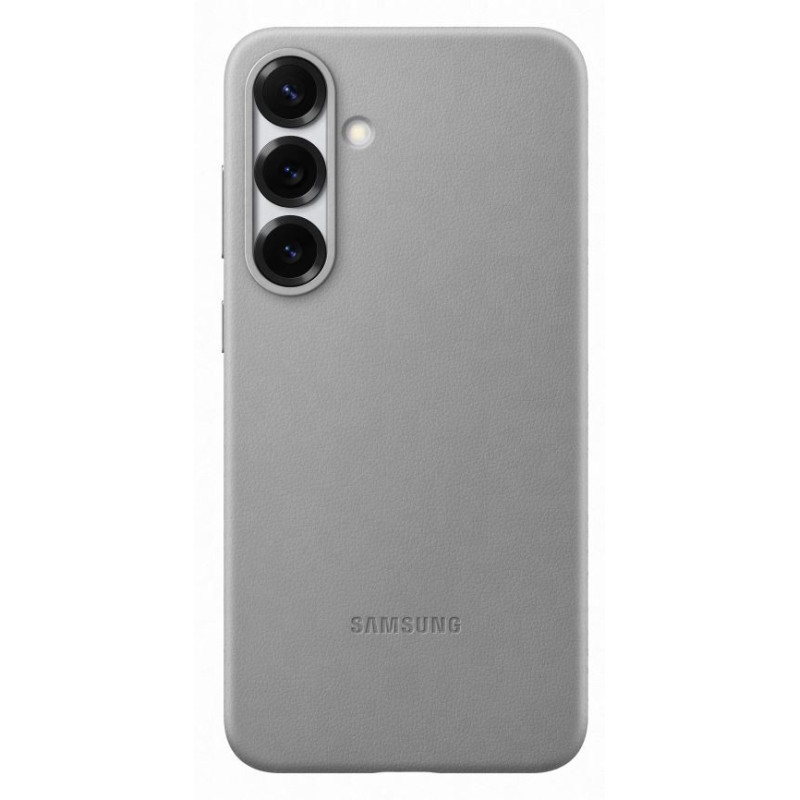 Coque Samsung Galaxy S25+ Premium Cuir Grise Samsung