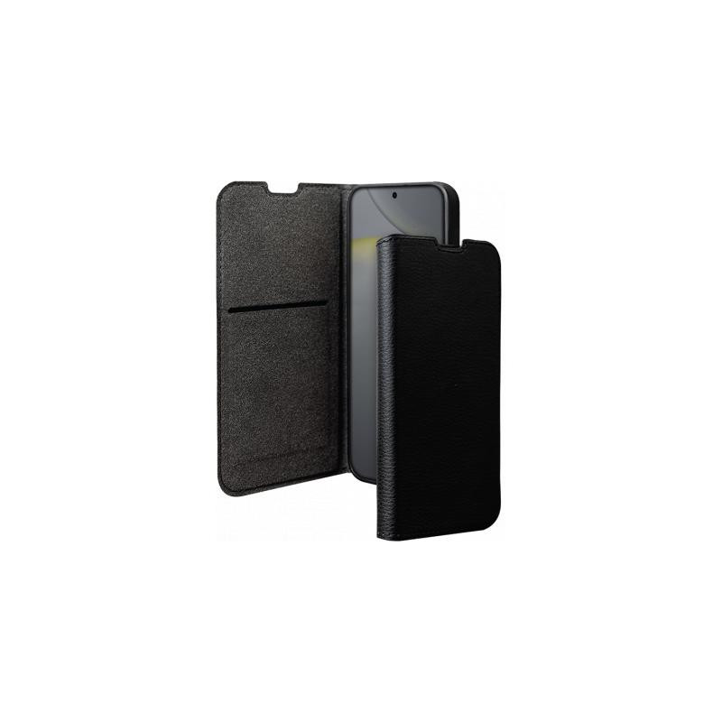 Folio Samsung Galaxy S25 Ultra Wallet Fonction Stand Noir - Certifié GRS