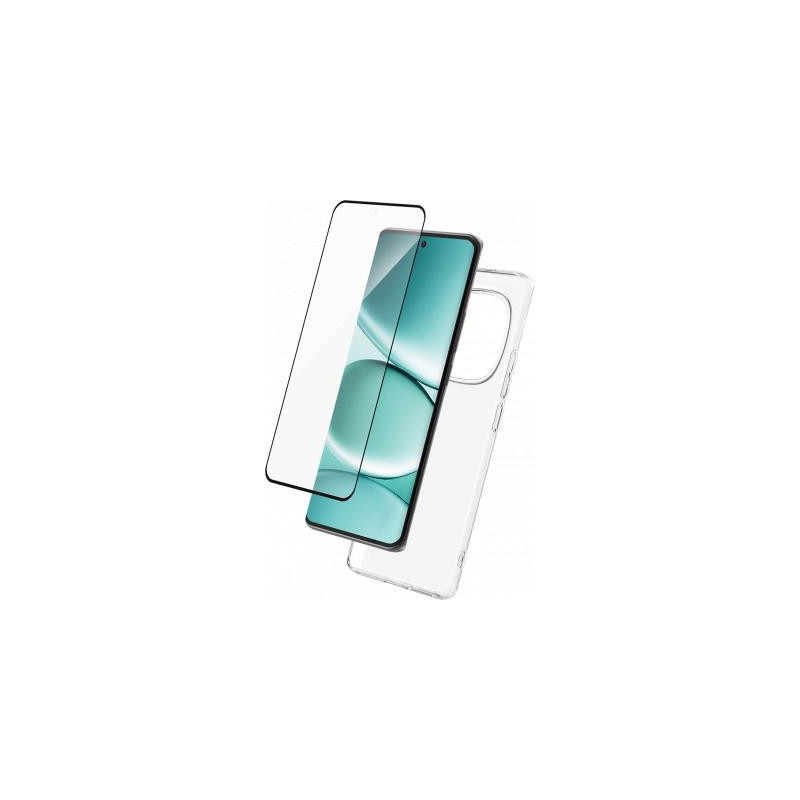Pack 2 en 1 Coque Xiaomi Redmi Note 15 4G/5G Souple Transparente + Protège écran 2.5D + SmartFrame™ - Certifié GRS