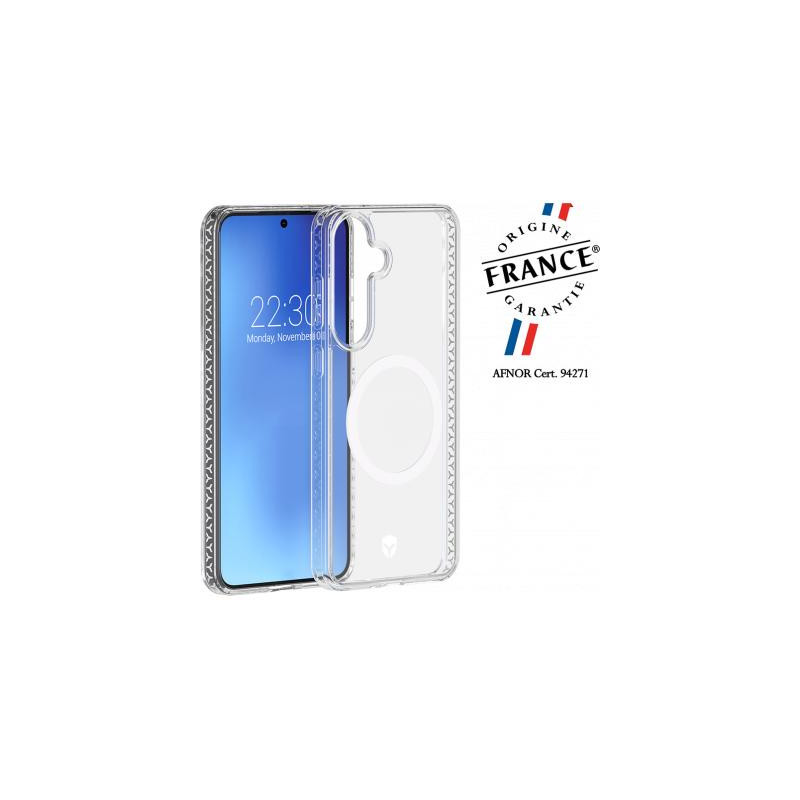 Coque renforcée Magnet Samsung Galaxy S25+ AIR Garantie 3m Transparente + Garantie à vie - Origine France Garantie