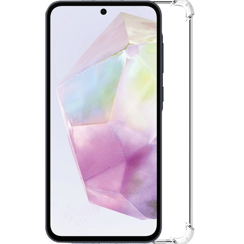 Coque pour Galaxy A36 5G - semi-rigide transparente Designed for Samsung