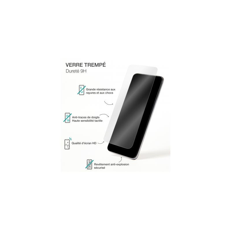 Protège écran Honor 400 Lite 2.5D Verre trempé + SmartFrame™ - Certifié GRS