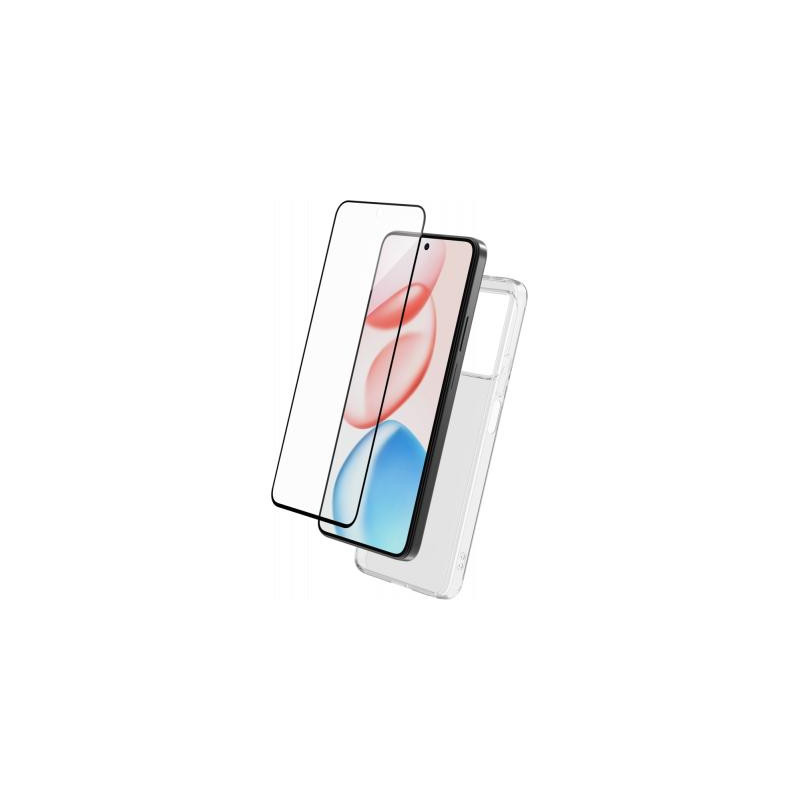 Pack 2 en 1 Coque Honor Honor 400Smart Souple Transparente + Protège écran 2.5D + SmartFrame™ - Certifié GRS