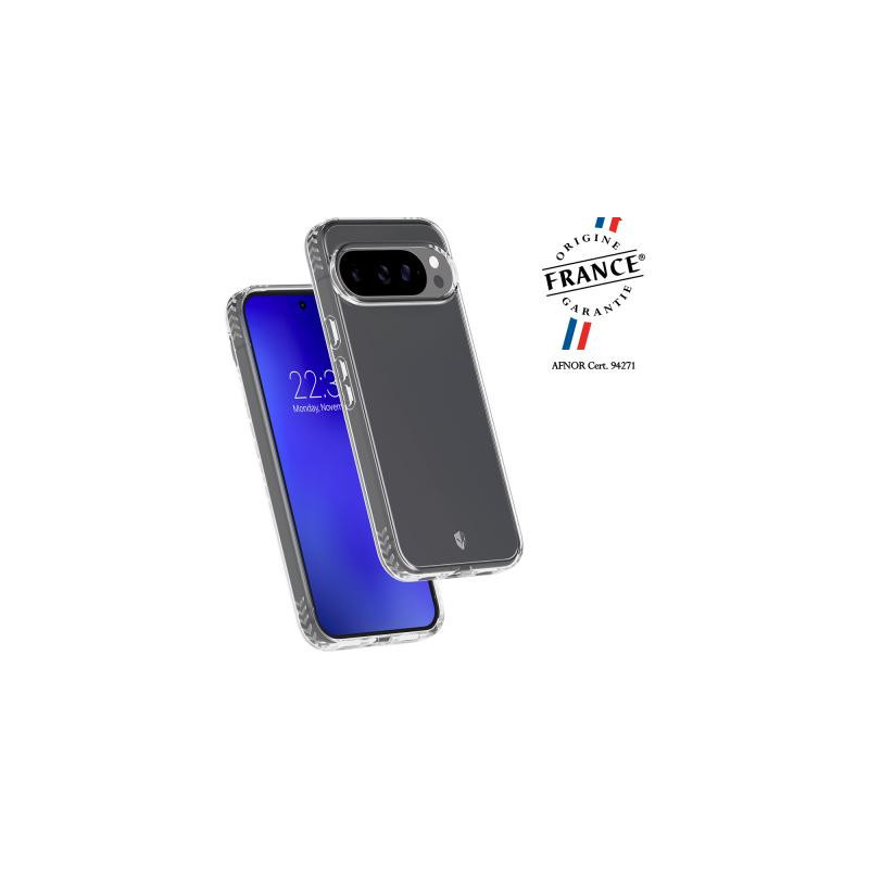 Coque renforcée Google Pixel 10 Pro XL PULSE Origine France Garantie 3m Transparente + Garantie à vie - Origine France Garantie