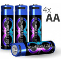 Pack de 4 Piles rechargeables USB C LR6 AA
