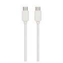 Cable de synchronisation et de Charge Blanc 0.7M 3A DATA 10G MUVIT 