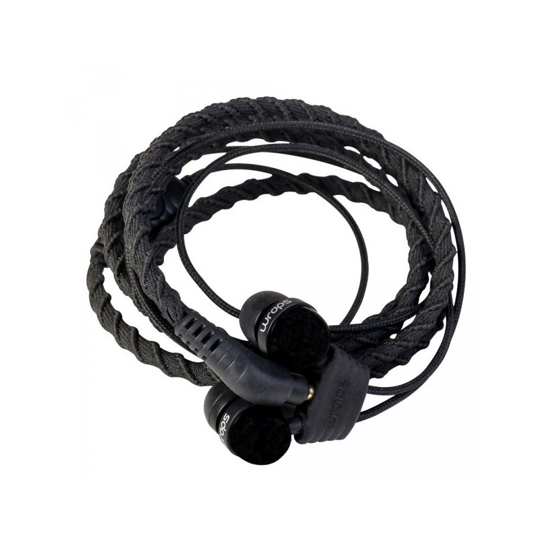 Ecouteurs bracelets WRAPS Talk - Noir