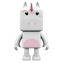 MOB - Enceinte haut parleur BT original motif licorne - Blanc