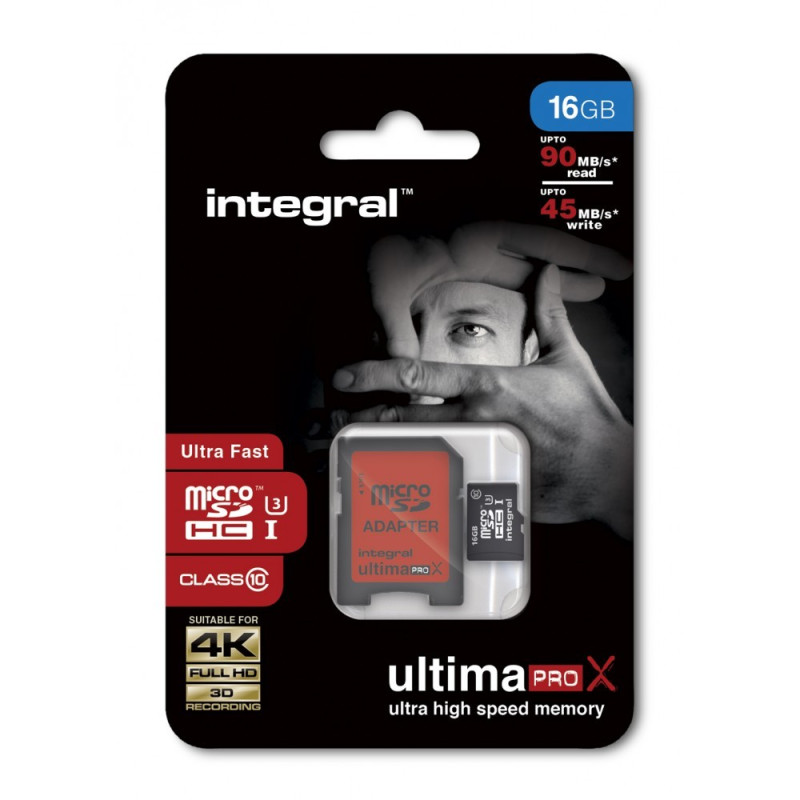 Carte mémoire 16G CLASS 10 4K