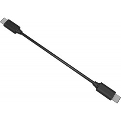 Câble de charge et de synchronisation USB C/USB C noir