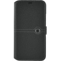 Etui pour iPhone X - folio Façonnable noir 