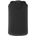 Pouch universel vertical noir taille L avec étoiles embossées