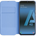 Etui pour Galaxy A40 A405 - folio Samsung noir 