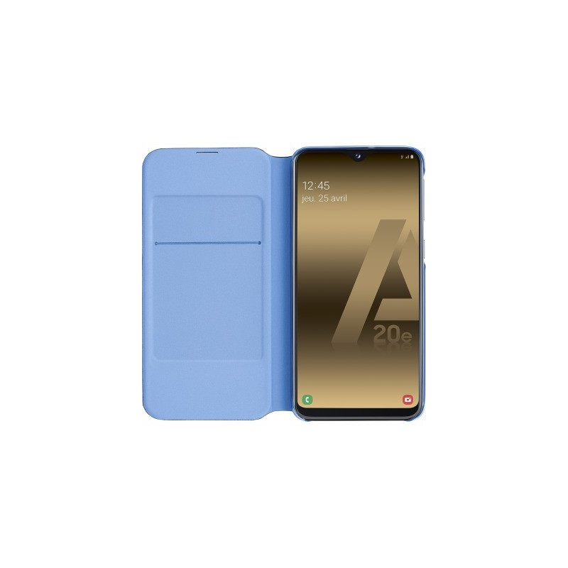 Etui folio Samsung Galaxy A20e A202  noir