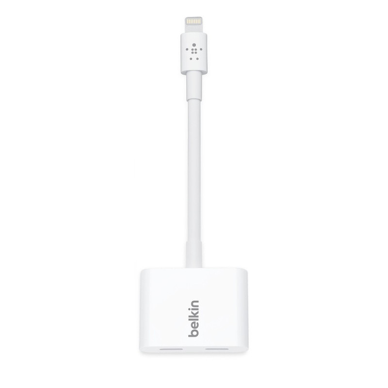Adaptateur Lightning RockStar audio et recharge belkin