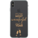 Coque pour iPhoneX/XS - souple transparente Wonderful time 