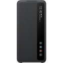 Etui pour Galaxy S20 Ultra - folio Clear View Cover Samsung - Noir