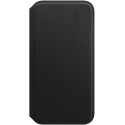 Etui folio iPhone XS Max  - Beetle Case en cuir noir