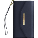 Etui folio pour iPhone X/XS Ideal of Sweden bleu foncé