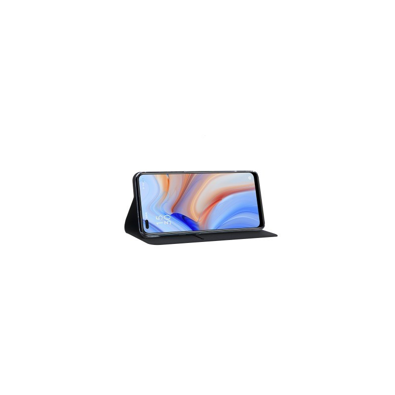 Etui pour Oppo Reno 4 5G - Folio Stand Noir