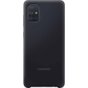 Coque Samsung G A71 Silicone Argent Sams