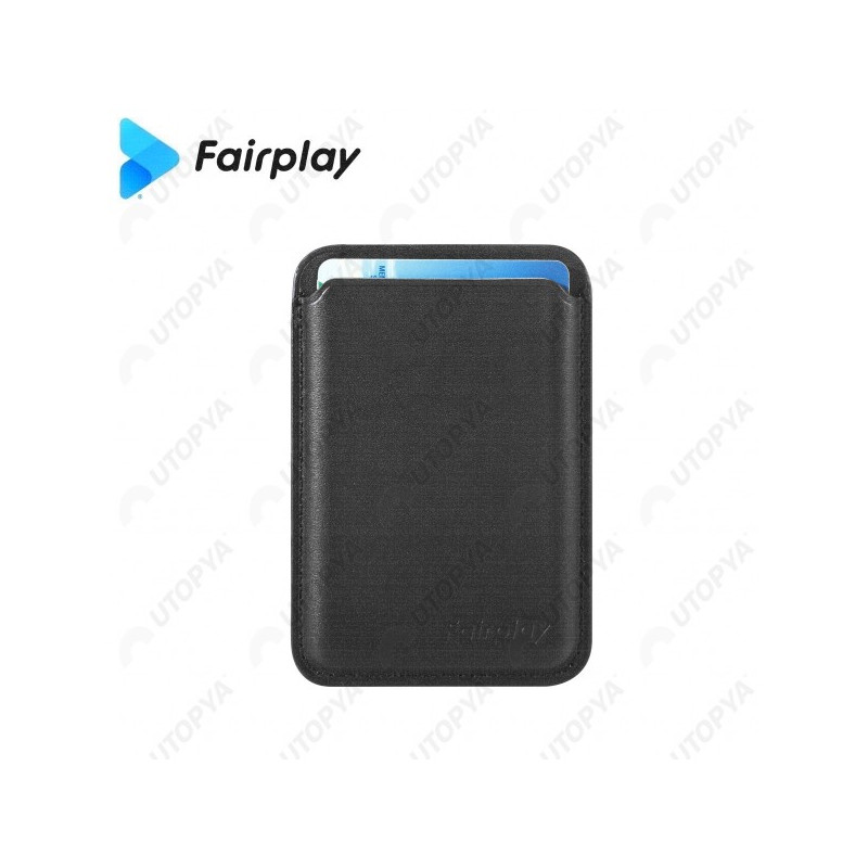 Porte-cartes FAIRPLAY MagSafe noir