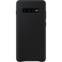 Coque Samsung Galaxy S10 Plus en Cuir Noire Samsung