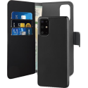 Folio 2 en 1 Samsung G S20+ Coque Magnétique Noir Puro