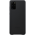 Coque Samsung pour Galaxy S20+ - en cuir noir