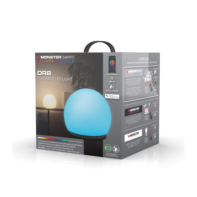 ORB Lumière LED portable intelligente - MONSTER