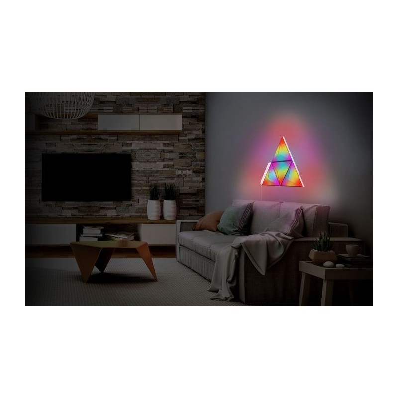 Prism Panneaux d'art LED 3D - Monster