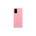 Coque Samsung S20+ Silicone rose