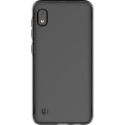 Coque semi-rigide transparente noire Designed for Samsung pour Galaxy A10 A105