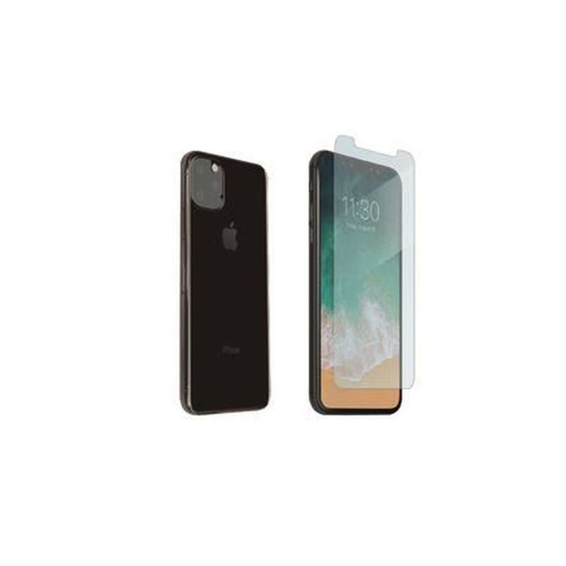 BUNDLE VERRE TREMPE ECRAN+PROTECTION CAMERA: APPLE IPHONE 11 PRO