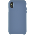 Coque Apple iPhone X/XS Silicone SoftTouch Bleue Bigben