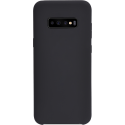 Coque Samsung G S10 Silicone SoftTouch Noire Bigben