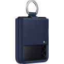 Coque Samsung G Z Flip 3 Silicone avec anneau Bleue Samsung