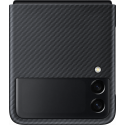 Coque Samsung G Z Flip 3 Aramid Fonction stand Noire Samsung