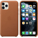 APPLE Coque en cuir pour iPhone 11 Pro Havane