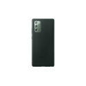 Coque Samsung Note 20 Cuir vert