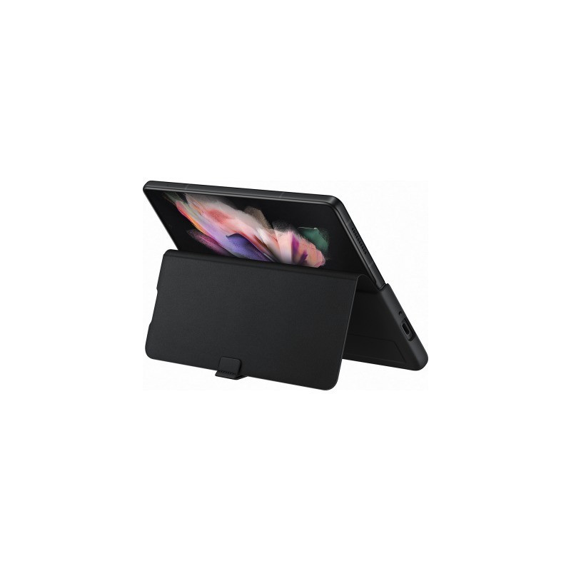 Folio Samsung G Z Fold 3 en Cuir Noir Samsung