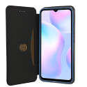 Etui pour XIAOMI REDMI 9A Folio Business avec fermeture aimantée - Noir