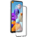Coque Samsung G A21s Silisoft souple Transparente Bigben