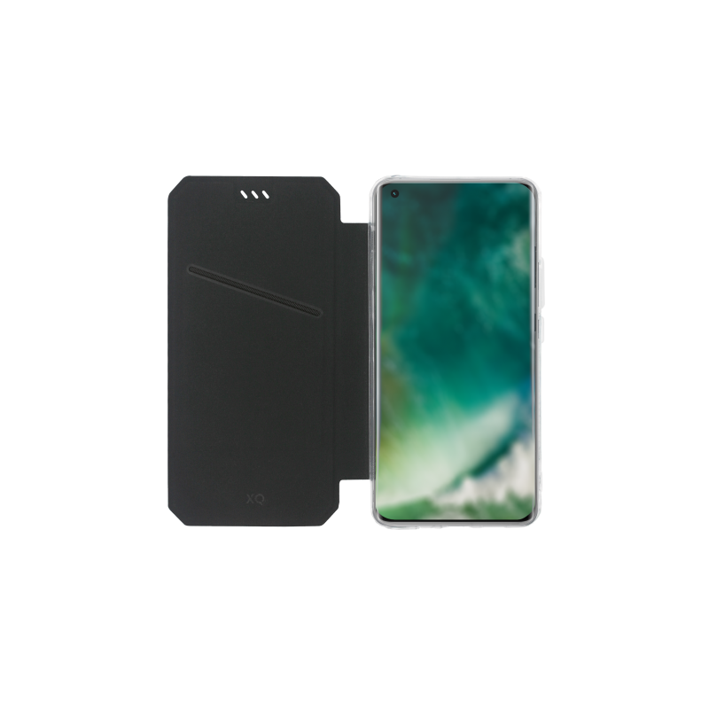 Etui Xqisit pour Xiaomi MI 11 - Flex Wallet transparent et noir