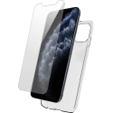 Pack iPhone 12 / 12 Pro Coque Transparente + Verre trempé Bigben